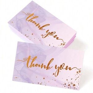 50 Elegant Thank You Cards